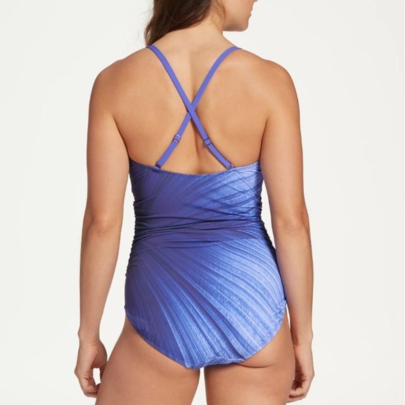 Calia Ruched Ombre One Piece - Picture 1 of 3